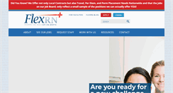 Desktop Screenshot of flexrn.com